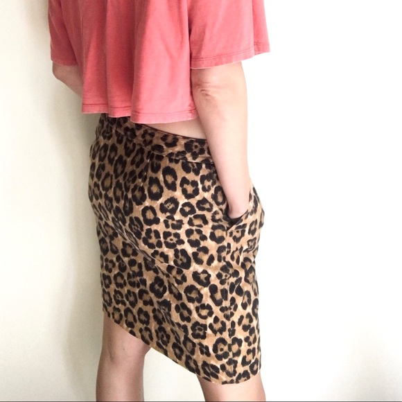 Animal print button skirt - Picture 5 of 16